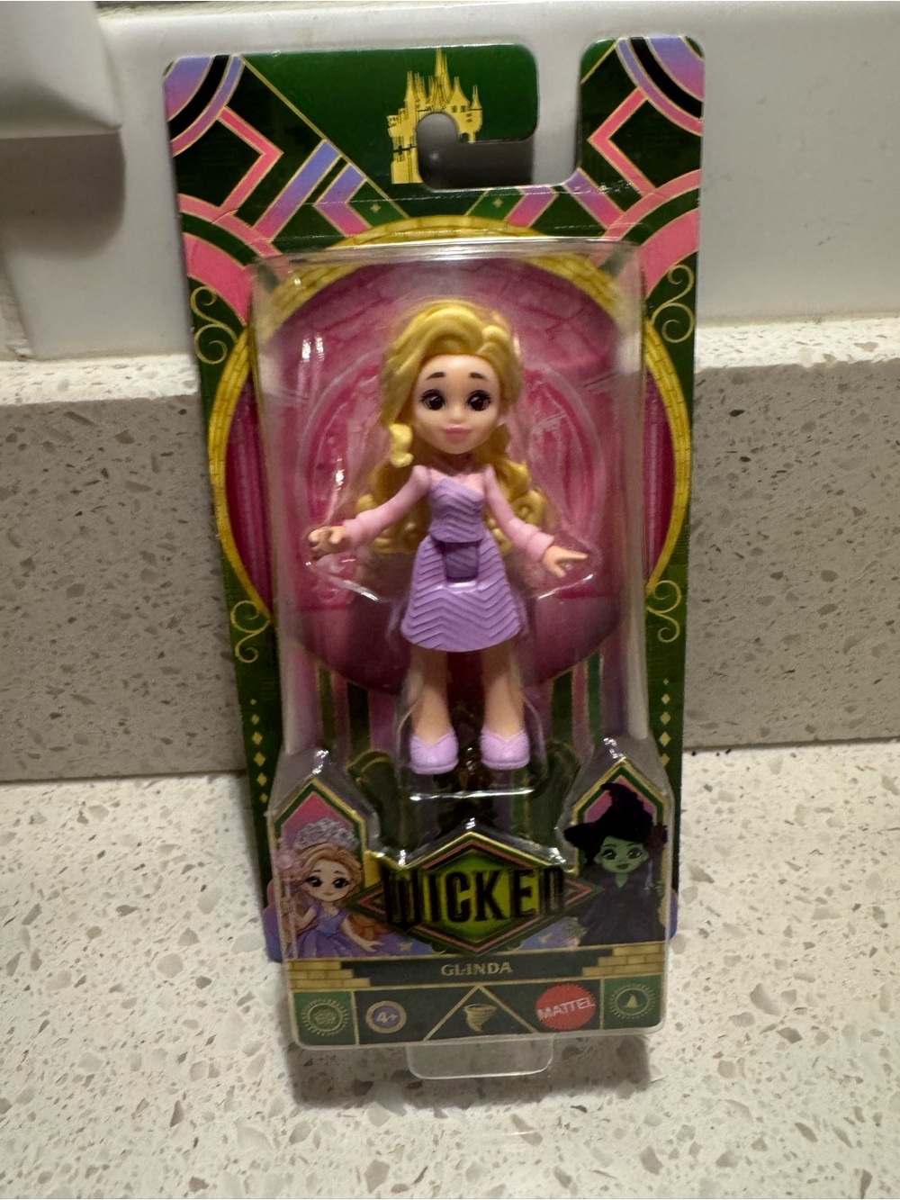 Wicked Glinda Upland  Shiz University Small Doll Character 3’ NIB Mattel Wicked